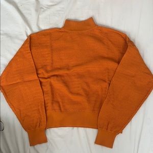 Orange Knit Sweater